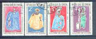 Senegal 1966 Goree Puppets set of 4 superb used, SG 315-18*, stamps on , stamps on  stamps on puppets, stamps on  stamps on theatre, stamps on  stamps on costumes