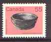 Canada 1982-87 Iron Kettle 55c from Heritage Artefacts def set unmounted mint, SG 1066, stamps on , stamps on  stamps on artefacts, stamps on iron