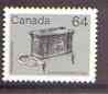 Canada 1982-87 Kitchen Stove 64c from Heritage Artefacts def set unmounted mint, SG 1067, stamps on , stamps on  stamps on artefacts, stamps on furniture