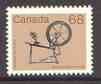 Canada 1982-87 Spinning Wheel 68c from Heritage Artefacts def set unmounted mint, SG 1068, stamps on , stamps on  stamps on artefacts, stamps on  stamps on furniture, stamps on  stamps on textiles, stamps on  stamps on spinning