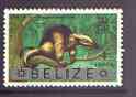Belize 1973 Anteater 4c from opt'd def set with new Country name, unmounted mint, SG 351, stamps on animals, stamps on anteater