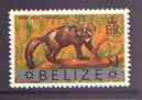 Belize 1973 Tayra (Bush Dog) $1 from opt