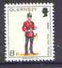 Guernsey 1974-78 Field Officer, Rifle Company 8p from Militia Uniforms def set unmounted mint, SG 108*, stamps on , stamps on  stamps on militaria, stamps on  stamps on uniforms, stamps on  stamps on firearms