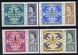 Bermuda 1968 Human Rights Year set of 4 unmounted mint, SG 212-15