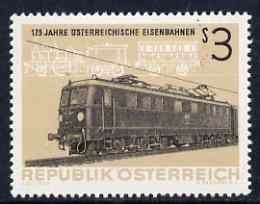 Austria 1962 Anniversary of Austrian Railways unmounted mint, SG 1392, stamps on , stamps on  stamps on railways