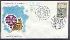 Postmark - France 1983 illustrated commem cover for 33rd Kermesse Du Bol DAir with illustrated cancel showing Concorde, Balloon & Rocket, stamps on aviation, stamps on concorde, stamps on balloons, stamps on rockets, stamps on space
