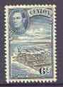 Ceylon 1938-49 KG6 Colombo Harbour 6c unmounted mint, SG 388*, stamps on harbours, stamps on  kg6 , stamps on 