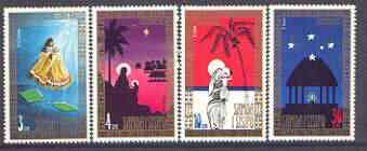 Samoa 1973 Christmas set of 4 unmounted mint, SG 417-20, stamps on christmas, stamps on bethlehem