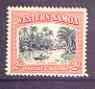 Samoa 1944-49 River Scene 2d unmounted mint, SG 202, stamps on rivers, stamps on  kg6 , stamps on 