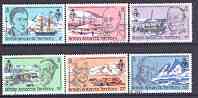 British Antarctic Territory 1980 150th Anniversary of Royal Geographical Society set of 6 fine cds used, SG 93-98, stamps on , stamps on  stamps on polar, stamps on  stamps on ships, stamps on  stamps on geography, stamps on  stamps on scots, stamps on  stamps on scotland