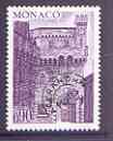 Monaco 1976-77 Palace Clock Tower 90c violet precancel unmounted mint, SG 1260, stamps on , stamps on  stamps on palaces, stamps on  stamps on clocks