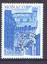 Monaco 1976-77 Palace Clock Tower 1f60 new blue precancel unmounted mint, SG 1263, stamps on , stamps on  stamps on palaces, stamps on  stamps on clocks