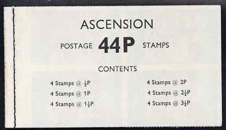 Ascension 1971 Evolution of Space Travel 44p booklet superb (with 5/71 imprint on back cover) SG SB 2a, stamps on , stamps on  stamps on space