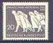 Germany - West 1965 East German Refugees 20pf unmounted mint SG 1400*, stamps on , stamps on  stamps on refugees