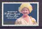 Pitcairn islands 1980 Queen Mother's 80th Birthday 50c unmounted mint, SG 206, stamps on , stamps on  stamps on royalty, stamps on queen mother