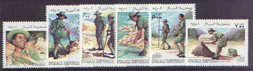 Somalia 1999 Scouts complete perf set of 6 values unmounted mint, stamps on , stamps on  stamps on scouts