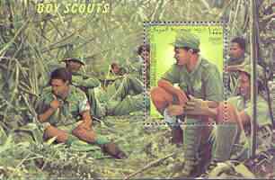 Somalia 1999 Scouts perf m/sheet unmounted mint, stamps on , stamps on  stamps on scouts