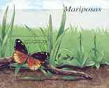 Sahara Republic 1999 Butterflies perf m/sheet unmounted mint, stamps on butterflies