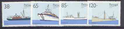 Portugal - Madeira 1992 Inter-Island Ships set of 4 unmounted mint, SG 281-84, stamps on ships