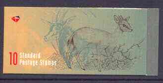 Booklet - South Africa 1998 Centenary of Kruger National Park 11r booklet complete and pristine, SG SB55