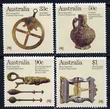 Australia 1985 Bicentenary of Australian Settlement (3rd series) Relics from Shipwrecks set of 4 unmounted mint, SG 993-96