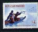 San Marino 1961 Duck Shooting with Cross-bow 4L from Hunting issue unmounted mint, SG 629*, stamps on , stamps on  stamps on hunting, stamps on  stamps on ducks, stamps on  stamps on birds, stamps on  stamps on archery, stamps on  stamps on rowing