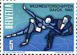 Switzerland 1965 World Figure Skating 5c unmounted mint, SG 730, stamps on , stamps on  stamps on sport, stamps on  stamps on ice skating