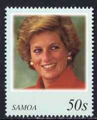 Samoa 1998 Diana, Princess of Wales Commemoration unmounted mint, SG 1027, stamps on royalty, stamps on diana