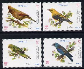 Iran 1996 New Year Festival (Birds) set of 4 unmounted mint SG 2870-73*, stamps on birds