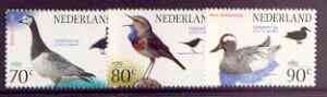 Netherlands 1994 Fepapost 94 Stamp Exhibition (Birds) set of 3 unmounted mint, SG 1716-18, stamps on stamp exhibitions, stamps on birds