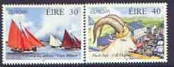 Ireland 1998 Europa - Festivals set of 2 (gummed) unmounted mint, SG 1169-70, stamps on , stamps on  stamps on europa, stamps on  stamps on ships, stamps on  stamps on sailing, stamps on  stamps on goats, stamps on  stamps on ovine