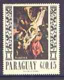 Paraguay 1970 Easter Painting 15c by Rubens unmounted mint, stamps on , stamps on  stamps on easter, stamps on  stamps on arts, stamps on  stamps on rubens, stamps on  stamps on renaissance