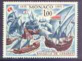 Monaco 1972 400th Anniversary of Battle of Lepanto unmounted mint, SG 1028, stamps on , stamps on  stamps on ships, stamps on  stamps on battles