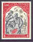 Monaco 1969 Monaco Red Cross unmounted mint, SG 944, stamps on red cross, stamps on saints, stamps on arts
