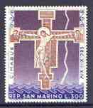 San Marino 1967 Christmas unmounted mint, SG 837*, stamps on , stamps on  stamps on christmas, stamps on  stamps on 