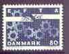 Denmark 1967 European Free Trade Association (EFTA) 80 on ord paper unmounted mint, SG 482, stamps on europa, stamps on efta