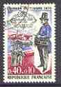 France 1970 Stamp Day (Postman) superb cds used SG 1866, stamps on postal, stamps on postman