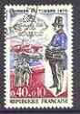 France 1970 Stamp Day (Postman) superb cds used SG 1866, stamps on , stamps on  stamps on postal, stamps on postman