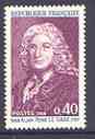 France 1968 300th Birth Anniversary of Le Sage (writer) unmounted mint, SG 1793*, stamps on , stamps on  stamps on literature, stamps on  stamps on personalities