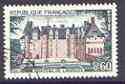 France 1968 Tourist Publicity - Langeais Chateau 60c superb cds used, SG 1794*, stamps on tourism, stamps on buildings