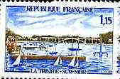 France 1969 Tourist Publicity - La TrinitŽ-sur-Mar 1f15 unmounted mint SG 1818, stamps on tourism, stamps on sailing