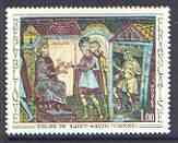 France 1969 French Art - Savin & Cypien unmounted mint, SG 1821, stamps on arts, stamps on churches