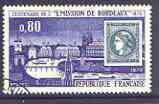 France 1970 Centenary of Bordeaux 'Ceres' stamp superb cds used, SG 1900, stamps on stamp on stamp, stamps on stamponstamp