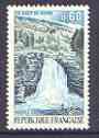 France 1973 Tourist Publicity - Waterfall at Doubs 60c unmounted mint, SG 2005, stamps on , stamps on  stamps on waterfalls