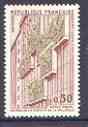 France 1973 Opening of New Postal Museum unmounted mint, SG 2025, stamps on postal, stamps on buildings, stamps on museums
