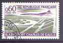 France 1974 Opening of Charles de Gaulle Airport superb cds used, SG 2032*, stamps on aviation, stamps on airports, stamps on concorde, stamps on personalities, stamps on de gaulle, stamps on  ww1 , stamps on  ww2 , stamps on militaria