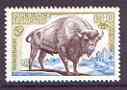 France 1974 Nature Conservation - European Bison 40c unmounted mint, SG 2046, stamps on , stamps on  stamps on cattle, stamps on  stamps on bovine, stamps on  stamps on bison, stamps on  stamps on animals