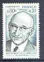 France 1975 Red Cross fund - Robert Schuman (statesman) unmounted mint, SG 2067, stamps on personalities, stamps on red cross, stamps on constitutions, stamps on nato