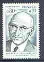 France 1975 Red Cross fund - Robert Schuman (statesman) unmounted mint, SG 2067, stamps on , stamps on  stamps on personalities, stamps on  stamps on red cross, stamps on  stamps on constitutions, stamps on  stamps on nato