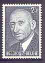 Belgium 1967 Robert Schuman (statesman) unmounted mint, SG 2022, stamps on personalities, stamps on constitutions, stamps on nato